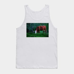 Pastoral Scene Tank Top